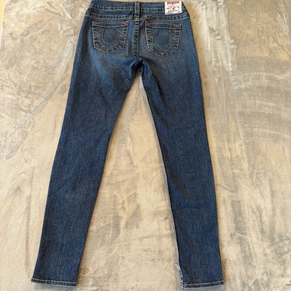 True Religion Skinny Distressed Denim Wmn’s Jeans Sz 29 - Picture 8 of 12